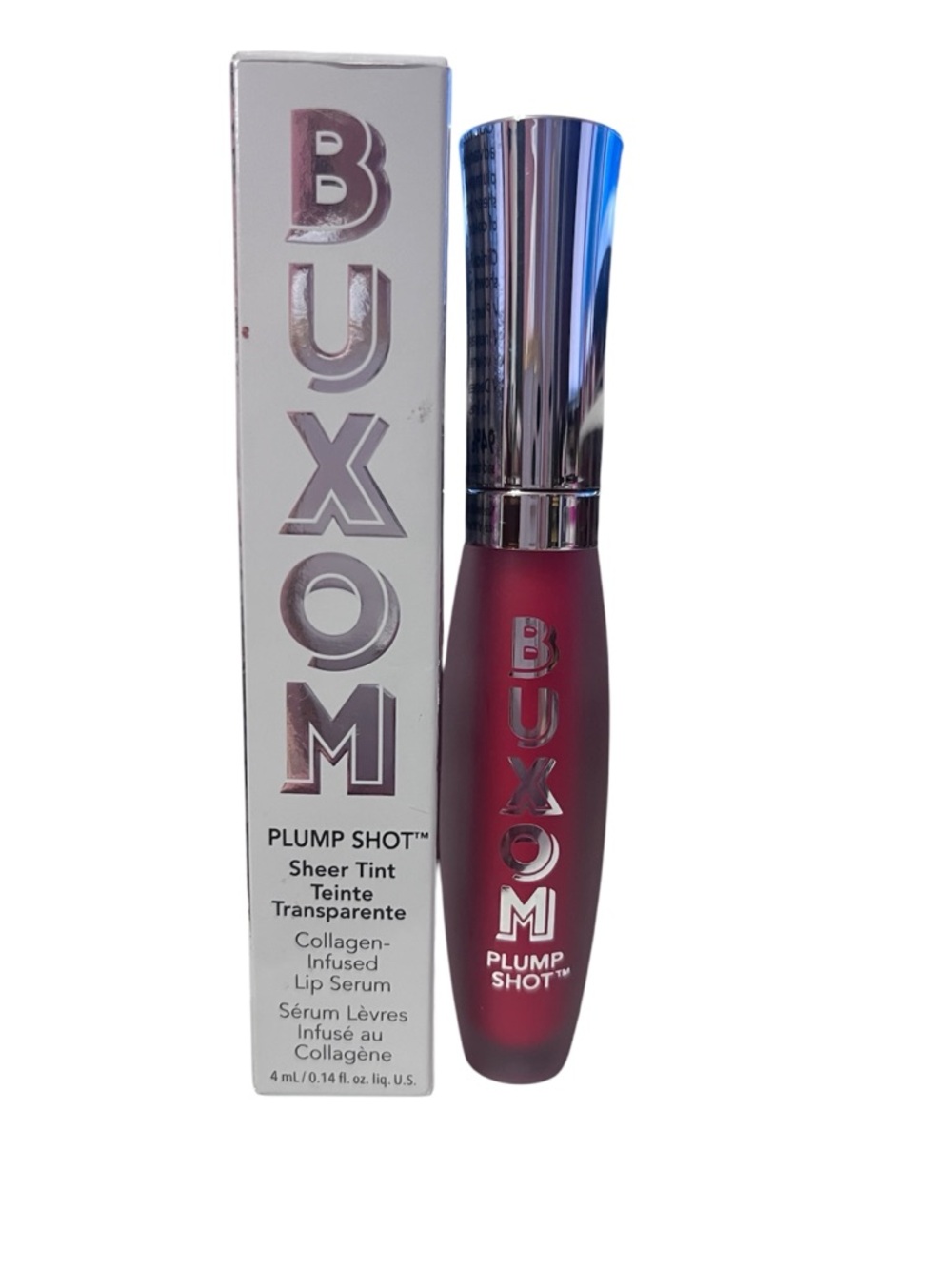 BUXOM Plump Shot™ Sheer Tint Lip Serum – Cherry Pop 🍒